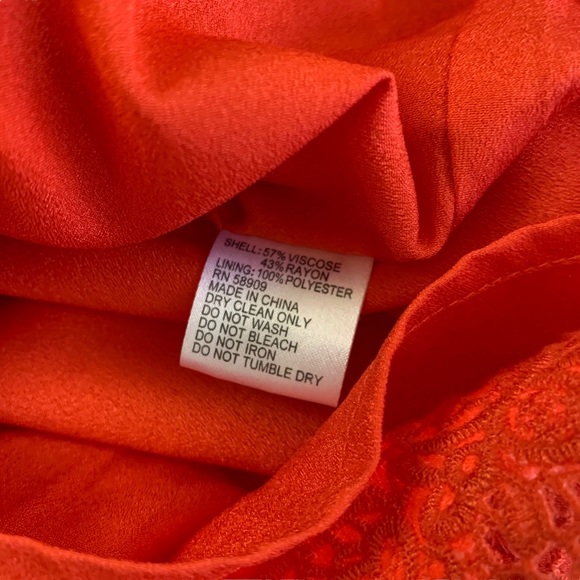 GIANNI BINI CORAL SPAGHETTI STRAP EMBROIDERED ROMPER - Picture 14 of 16